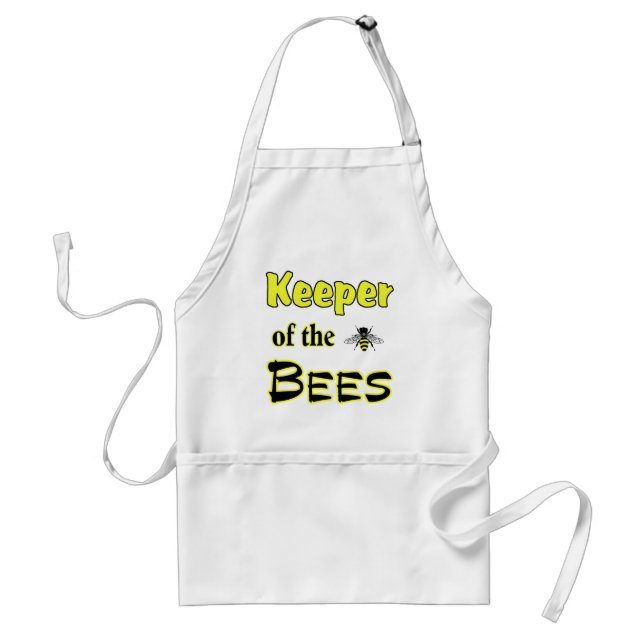 keeper of the bees dark standard apron (Front)