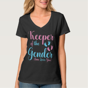 Keeper Of The Gender Ama You Promoted To Grandma T-Shirt