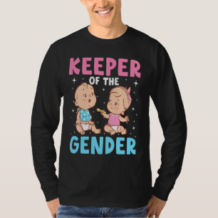 Keeper of the Gender Baby Party Gender Reveal Anno T-Shirt