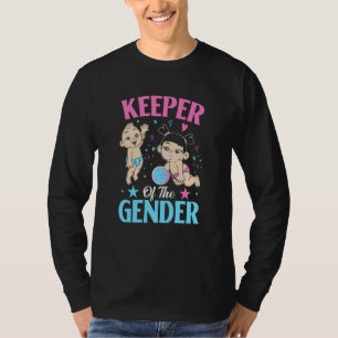 Keeper of the Gender Baby Party Gender Reveal Anno T-Shirt