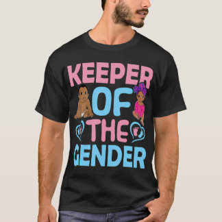 Keeper Of The Gender Baby Party Gender Reveal Anno T-Shirt