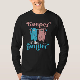 Keeper Of The Gender Baby Shower & Pregnancy Annou T-Shirt