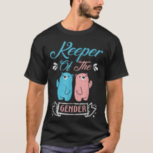 Keeper of the Gender Bears in blue and pink  party T-Shirt