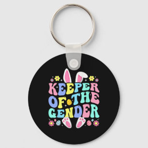 Keeper Of The Gender Boy Or Girl Easter Bunny Gend Key Ring