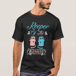 Keeper of the Gender Cute cats in blue and pink p T-Shirt