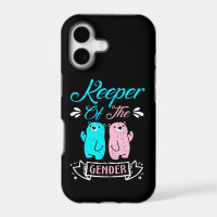 Keeper of the Gender Pink and Blue Teddy Bear