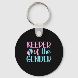 Keeper Of The Gender Pregnancy Announcement Gender Key Ring