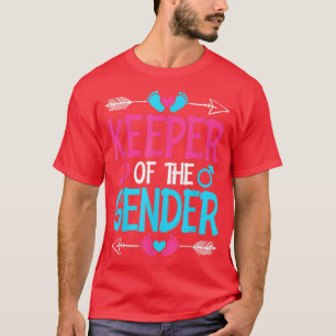 Keeper Of The Gender Reveal Baby Announcement Part T-Shirt
