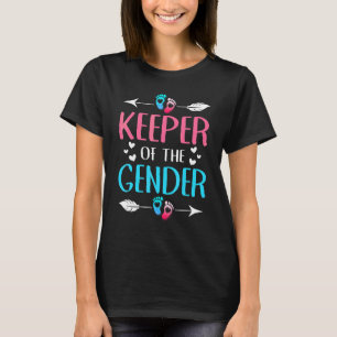 Keeper Of The Gender Reveal Baby Announcement Part T-Shirt