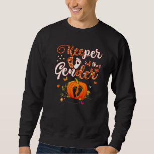 Keeper Of The Gender Reveal Baby Halloween Party P Sweatshirt