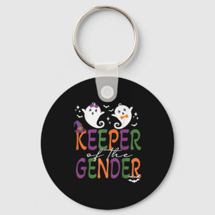 Keeper Of The Gender Reveal Halloween Pregnancy An Key Ring