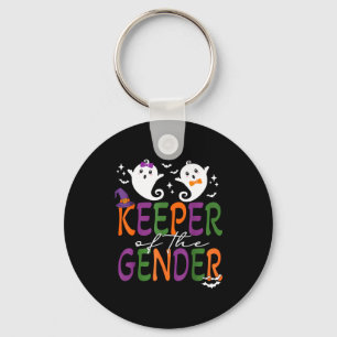 Keeper Of The Gender Reveal Halloween Pregnancy An Key Ring