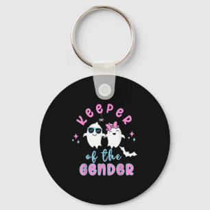 Keeper Of The Gender Reveal Halloween Pregnancy An Key Ring