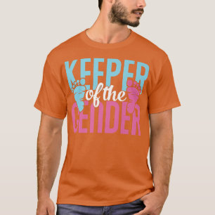 Keeper Of The Gender Reveal Party Keeper Of The Ge T-Shirt