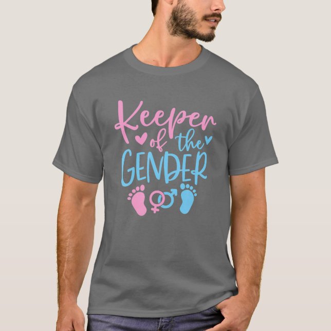 Keeper Of The Gender Women Valentine Day Gifts T-Shirt (Front)