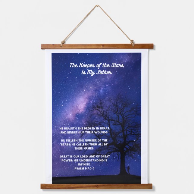 Keeper of The Stars Hanging Tapestry (Front)