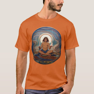 Keeper of the Threshold by Elihu Vedder T-Shirt