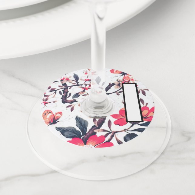 Keepin' it Classy Wine Glass Tag (Close Up)