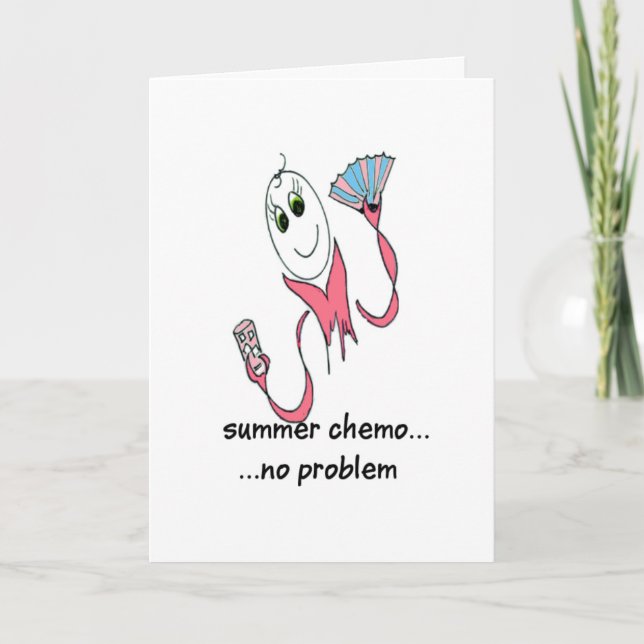 KEEPIN' IT COOL WITH SUMMER CHEMO CARD (Front)