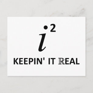 Keepin' It Real Postcard