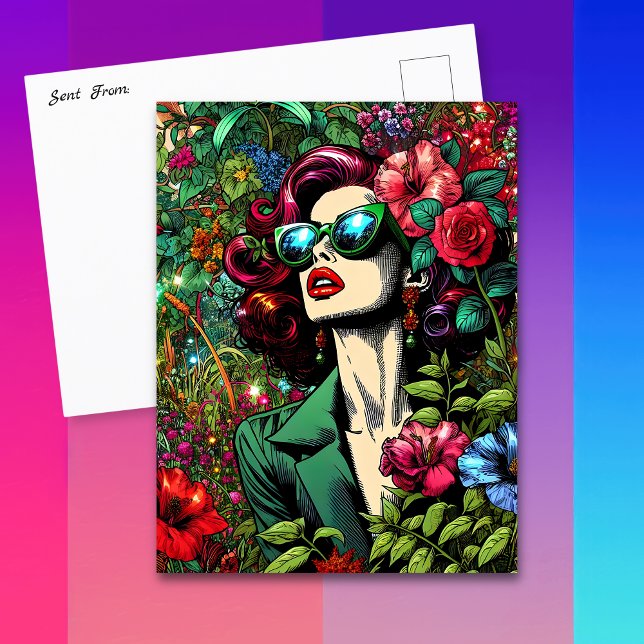 Keeping in Touch with this Pretty Postcard (Creator Uploaded)