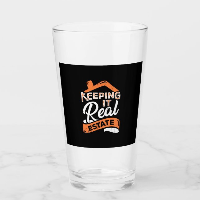 Keeping It Real Estate Glass (Front)