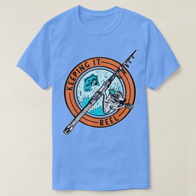 Keeping It Reel Fishing2185  T-Shirt (Design Front)