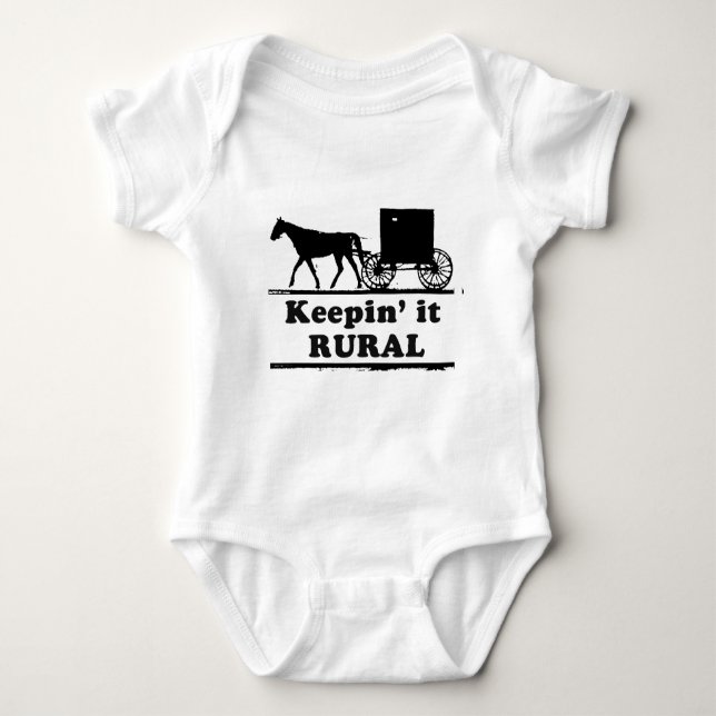 KEEPING IT RURAL BABY BODYSUIT (Front)
