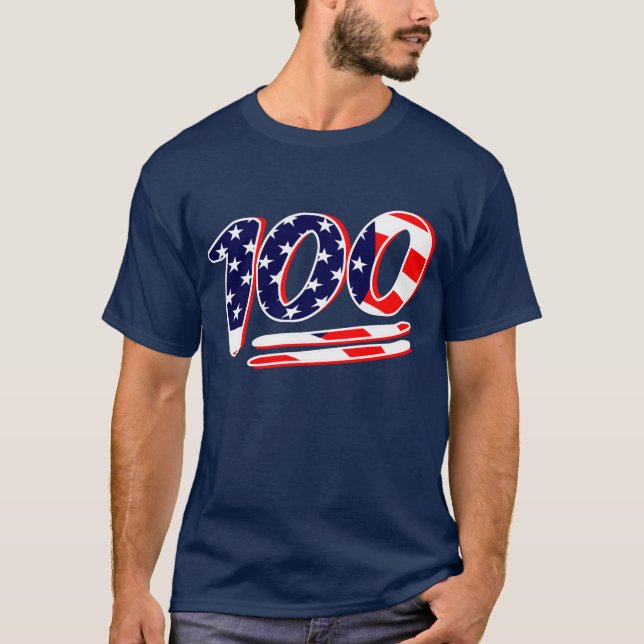 Keeping It USA 100 T-Shirt (Front)