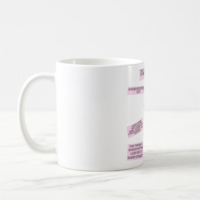 Keeping Up Appearances Coffee Mug (Left)