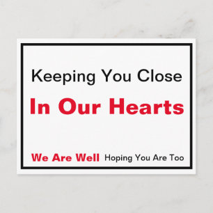 Keeping You Close Postcard