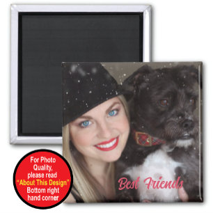 Keepsake Best Friends Magnet With Photo