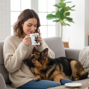 KEEPSAKE Coffee Time With My Shepherd Mug