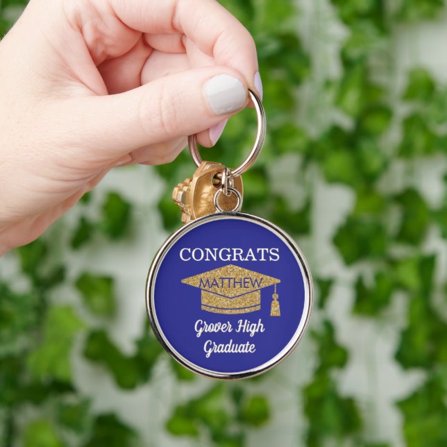 Keepsake! Congrats! Any Graduate  Key Ring (Hand)