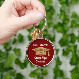 Keepsake! Congrats! Any Graduate Key Ring