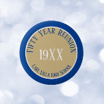 Keepsake! Custom 50th class reunion button<br><div class="desc">Buy in bulk for the whole gang!!</div>
