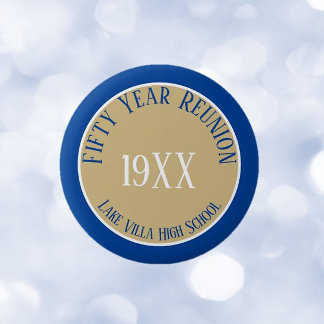 Keepsake! Custom 50th class reunion button