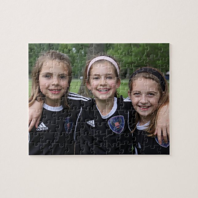 Keepsake custom photo puzzle - birthday gift (Horizontal)