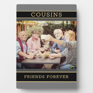 Keepsake Family Gift! Cousins Photo Plaque