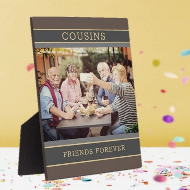 Keepsake Family Gift! Cousins Photo Plaque (Creator Uploaded)