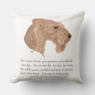 Keepsake, Female Dog Cushion