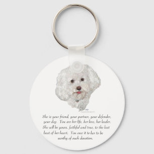Keepsake, Female Dog Key Ring