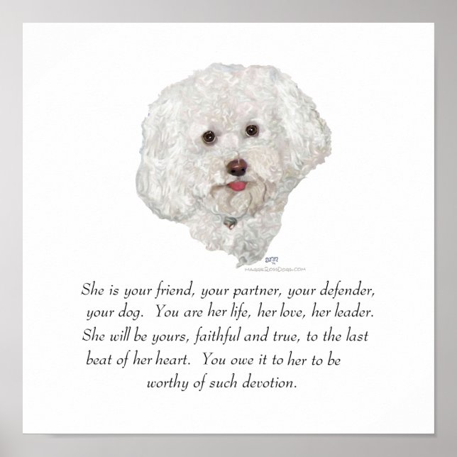 Keepsake, Female Dog Poster (Front)