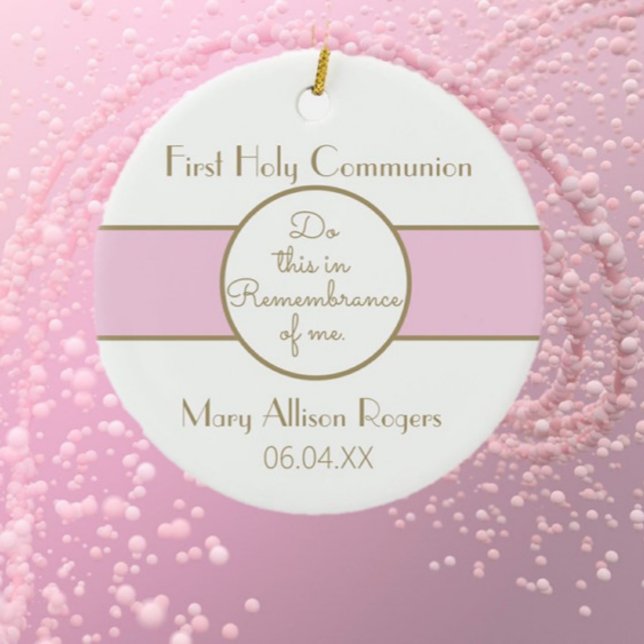 Keepsake Girl First Communion Ornament (Creator Uploaded)