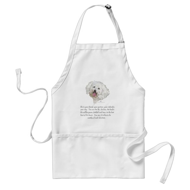 Keepsake, Male Dog Standard Apron (Front)