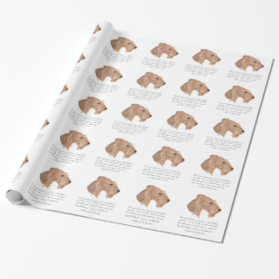 Keepsake, Male Dog Wrapping Paper