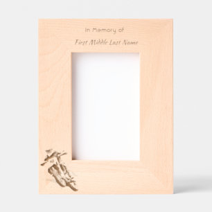 Keepsake Memorial Motocross Motorcycle Racing Etched Frames