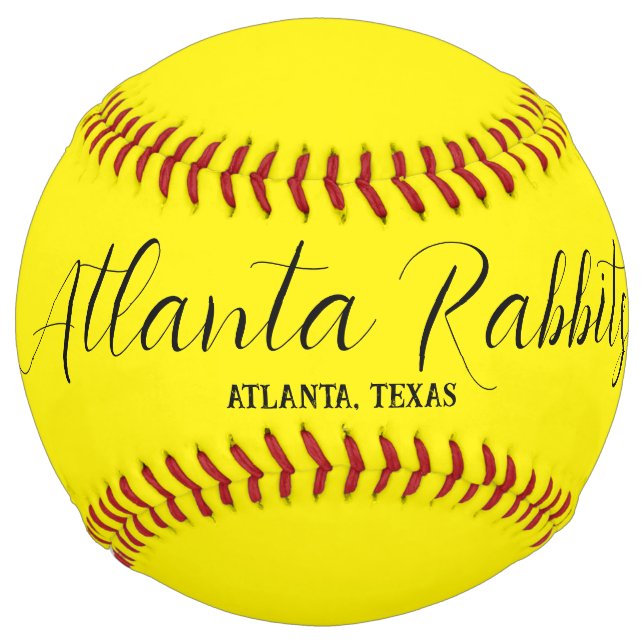 Keepsake Personalised Softball (Front)