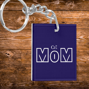 Keepsake Photo Cat Mum  Keychain Personalise