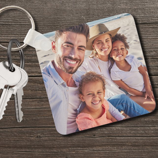 Keepsake Your Family Photo Key Ring (Keepsake Your Family Photo keychain)